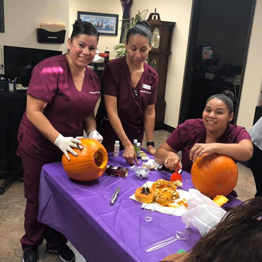 Team members at Placentia Oral Surgery.